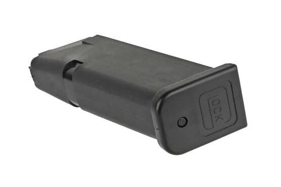 The Glock G19 magazine has a removable base plate for maintenance and cleaning